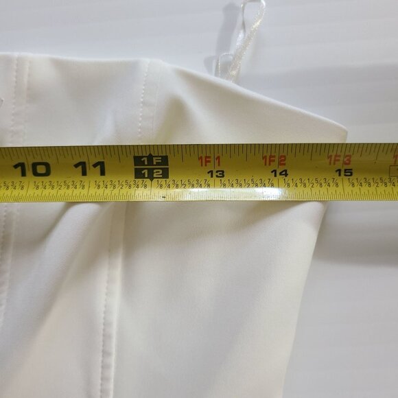 ZARA ZIPPER BANDONE TOP WHITE SIZE S | 3067/068 - Picture 7 of 10